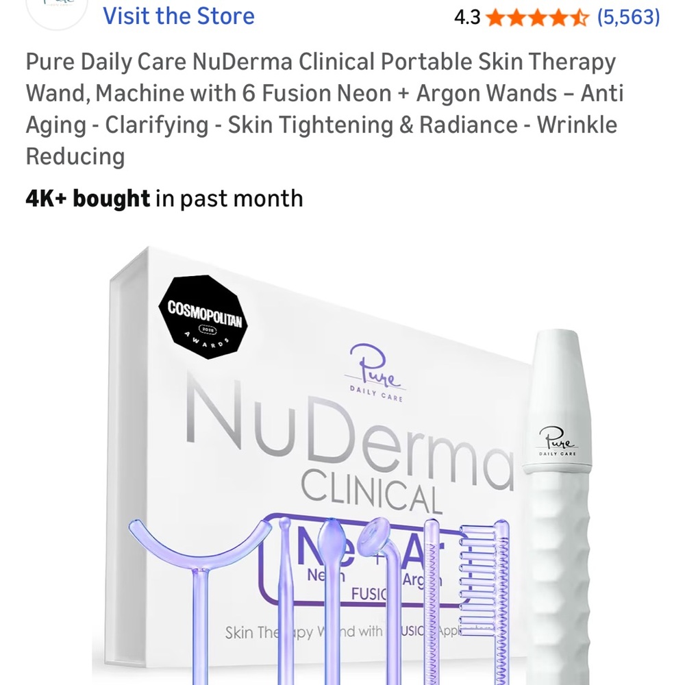 NuDerma Clinical Skin Therapy Wand